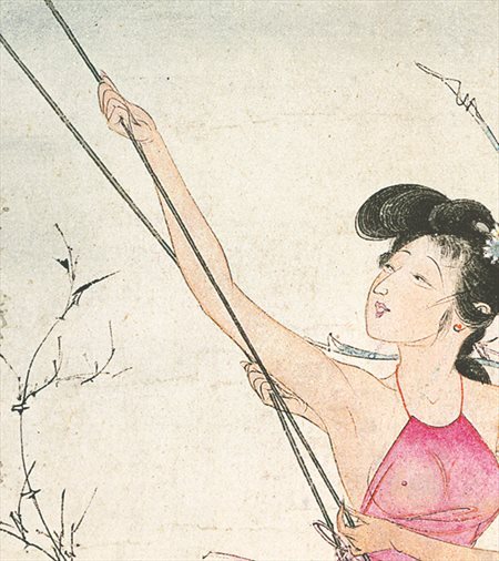 革吉县-胡也佛的仕女画和最知名的金瓶梅秘戏图